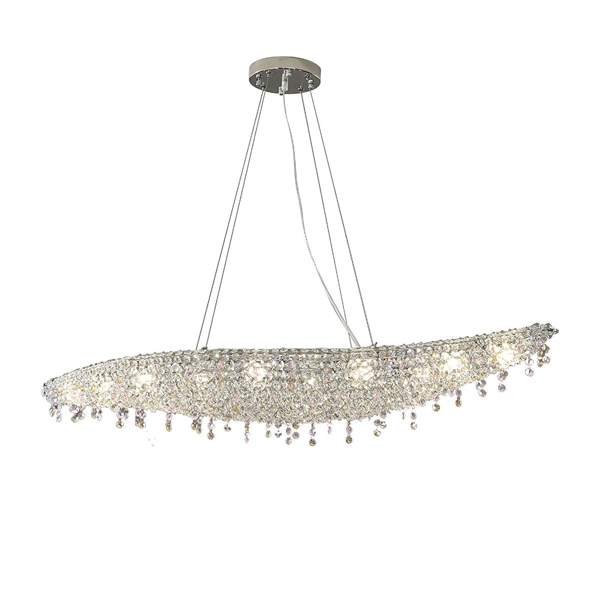 Elegant Boat Crystal Chandelier-Chandelier-Jecanoli