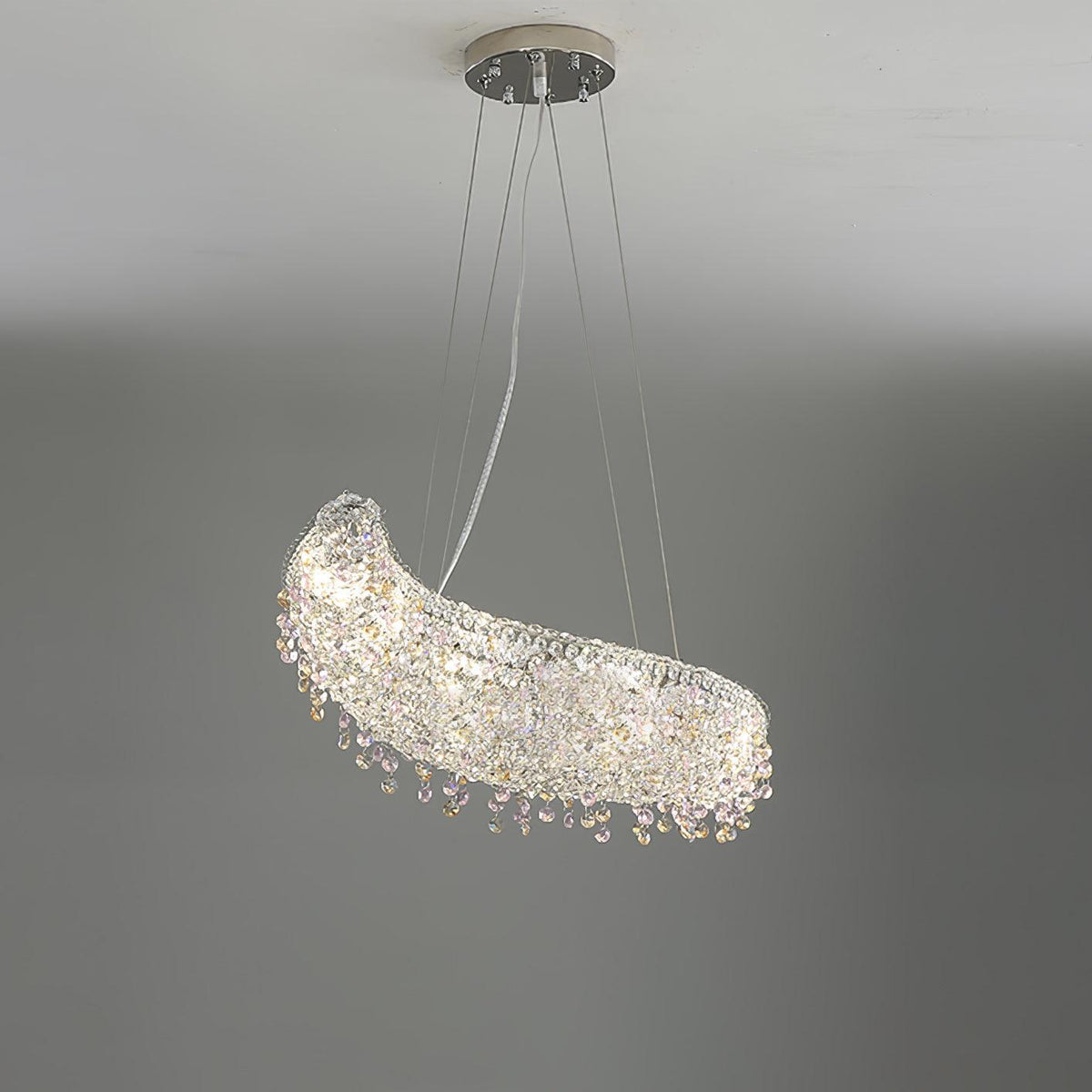 Elegant Boat Crystal Chandelier-Chandelier-Jecanoli