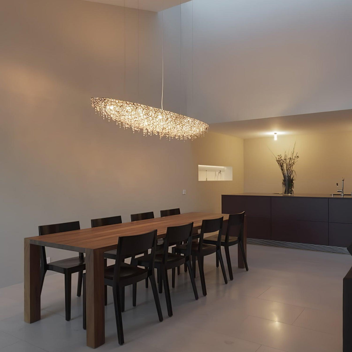 Elegant Boat Crystal Chandelier-Chandelier-Jecanoli