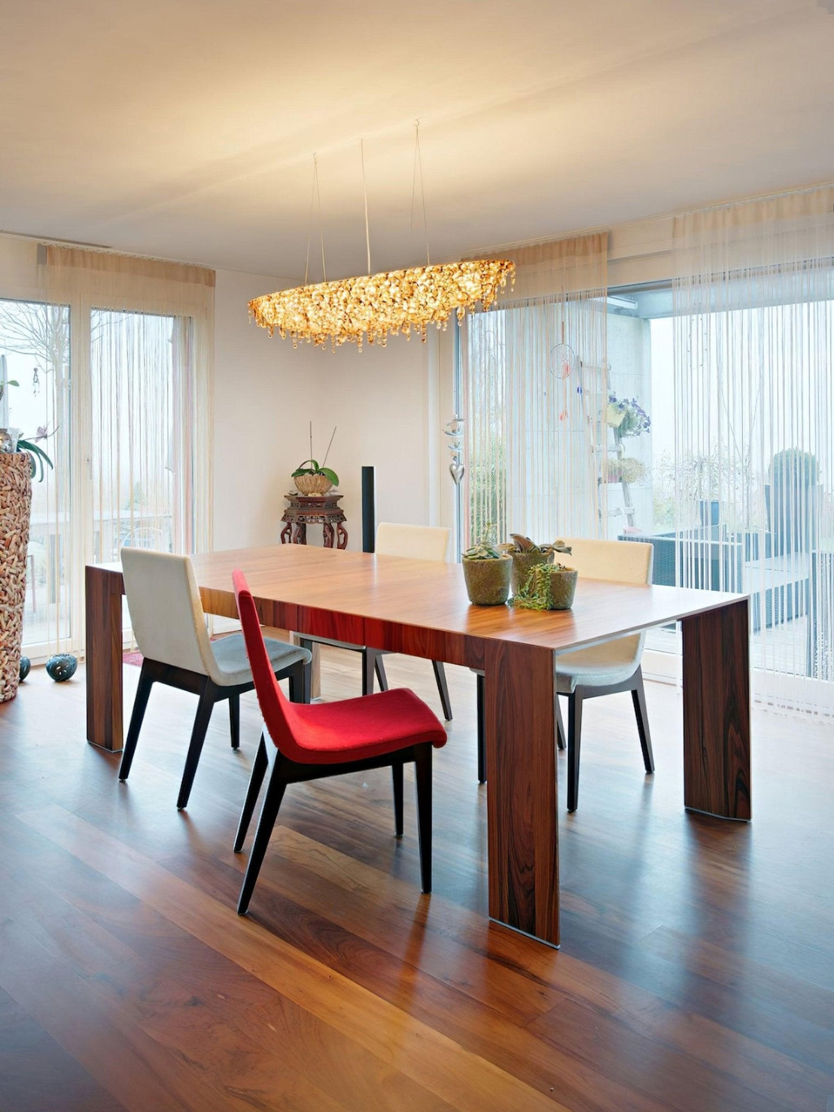 Elegant Boat Crystal Chandelier-Chandelier-Jecanoli