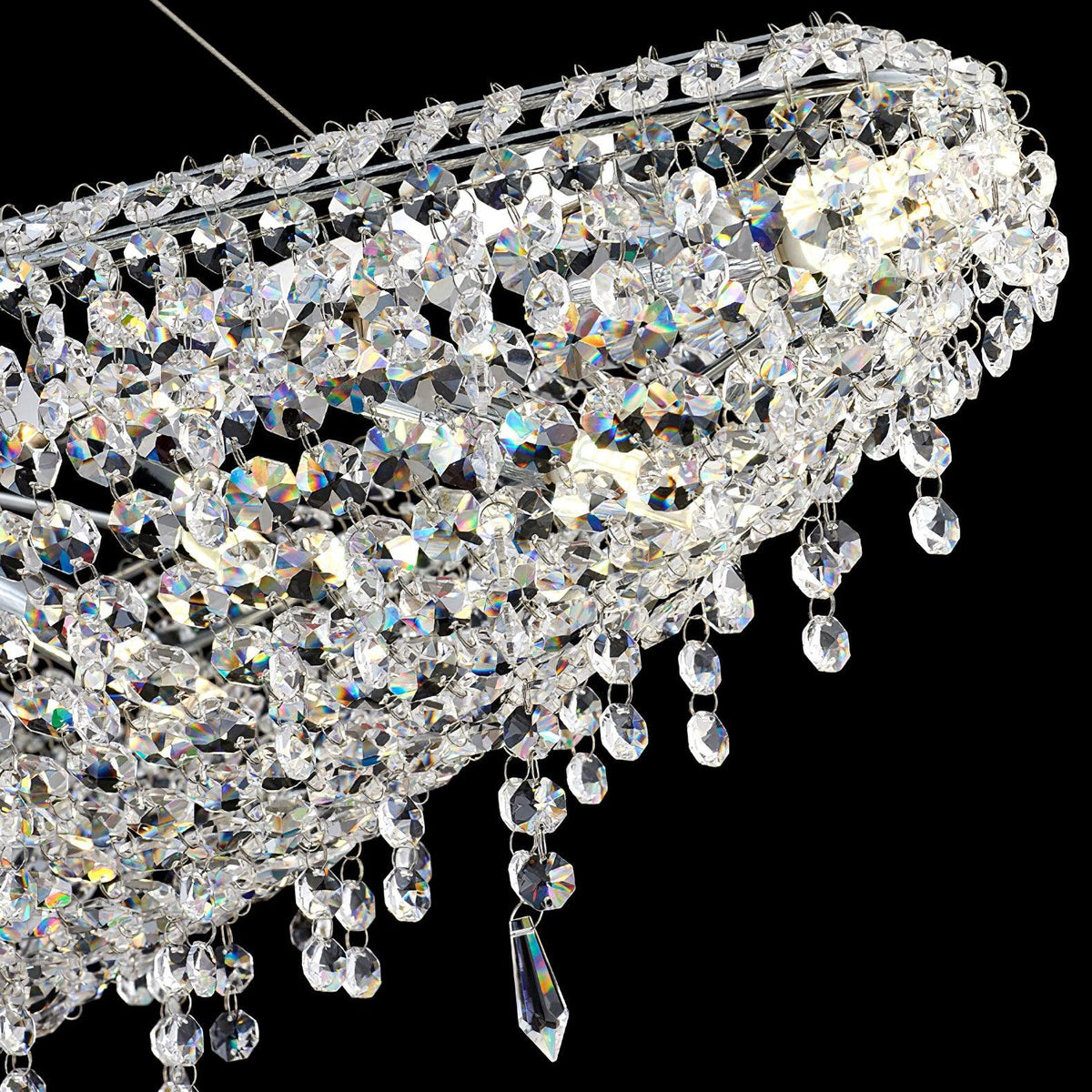 Elegant Boat Crystal Chandelier-Chandelier-Jecanoli