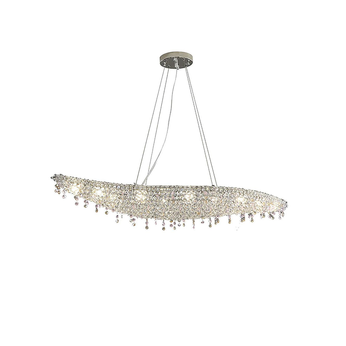 Elegant Boat Crystal Chandelier-Chandelier-Jecanoli