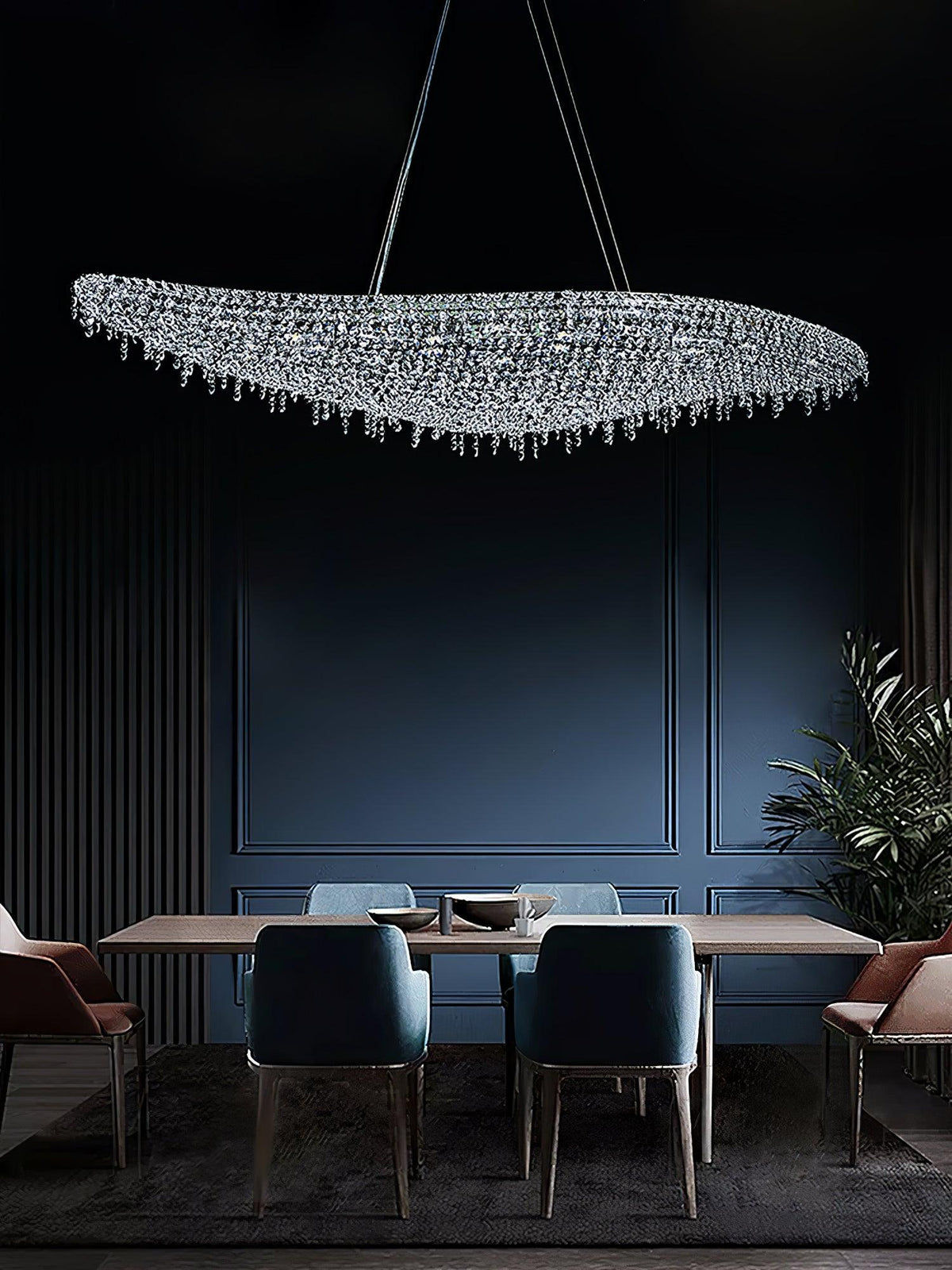 Elegant Boat Crystal Chandelier-Chandelier-Jecanoli