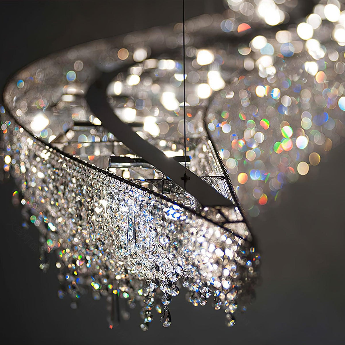 Elegant Boat Crystal Chandelier-Chandelier-Jecanoli