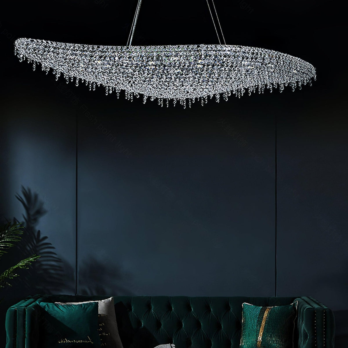 Elegant Boat Crystal Chandelier-Chandelier-Jecanoli