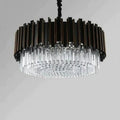 Bourbons Alfonso Crystal Round Chandelier-chandeliers for dining room,chandeliers for stairways,chandeliers for foyer,chandeliers for bedrooms,chandeliers for kitchen,chandeliers for living room-Jecanoli