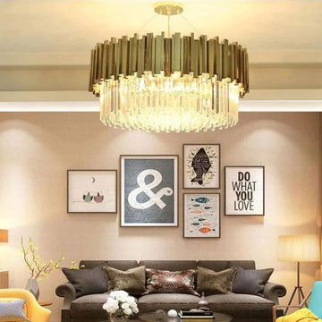 Bourbons Charles Crystal Round Chandelier-chandeliers for dining room,chandeliers for stairways,chandeliers for foyer,chandeliers for bedrooms,chandeliers for kitchen,chandeliers for living room-Jecanoli