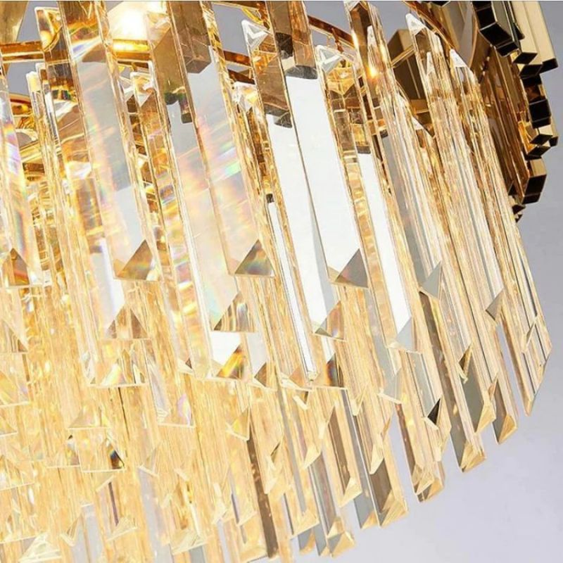 Bourbons Charles Crystal Round Chandelier-chandeliers for dining room,chandeliers for stairways,chandeliers for foyer,chandeliers for bedrooms,chandeliers for kitchen,chandeliers for living room-Jecanoli
