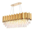 Bourbons Felipe Crystal Oval Chandelier-chandeliers for dining room,chandeliers for stairways,chandeliers for foyer,chandeliers for bedrooms,chandeliers for kitchen,chandeliers for living room-Jecanoli