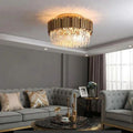 Bourbons Flush Mount Chandelier-Flushmount-Jecanoli