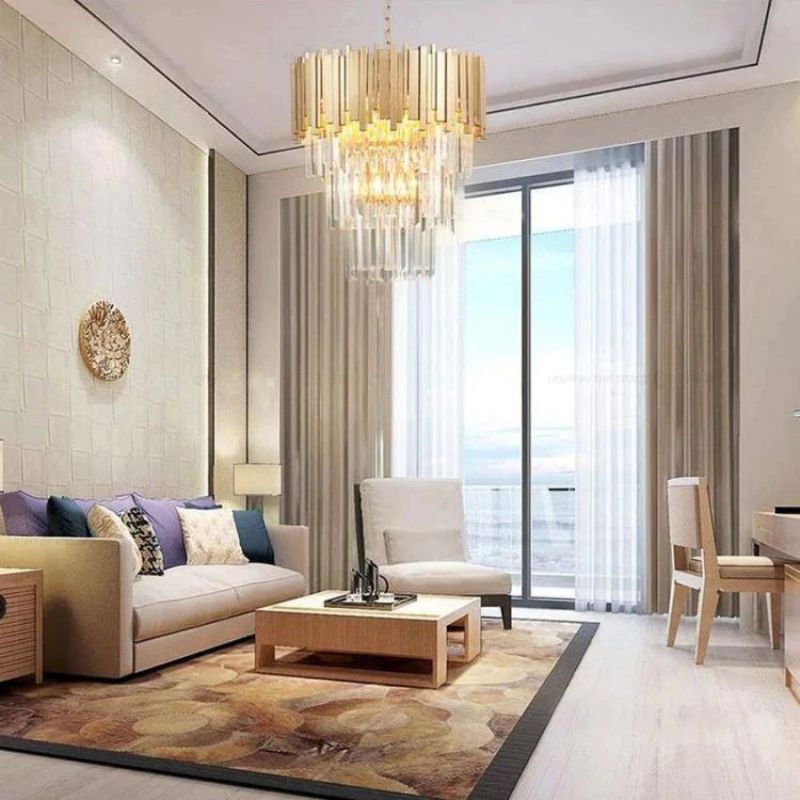 Bourbons Antoine Crystal Round Chandelier-chandeliers for dining room,chandeliers for stairways,chandeliers for foyer,chandeliers for bedrooms,chandeliers for kitchen,chandeliers for living room-Jecanoli