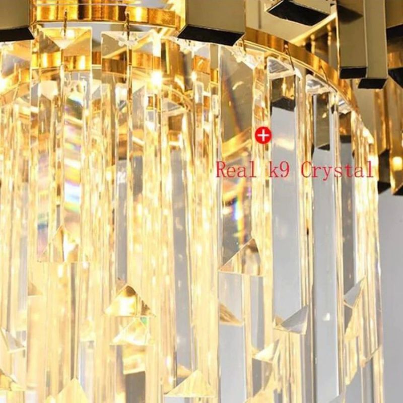 Bourbons Antoine Crystal Round Chandelier-chandeliers for dining room,chandeliers for stairways,chandeliers for foyer,chandeliers for bedrooms,chandeliers for kitchen,chandeliers for living room-Jecanoli
