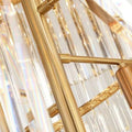 Bourbons Louis 2-Story Crystal Round Chandelier-Chandelier-Jecanoli