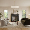 Willamette Round Crystal Chandelier-Chandelier-Jecanoli