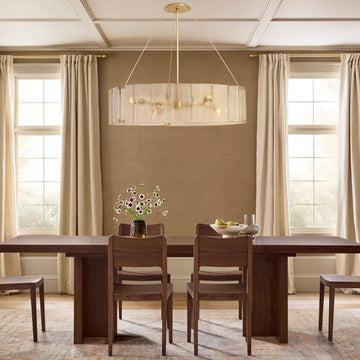 Willamette Round Crystal Chandelier-Chandelier-Jecanoli