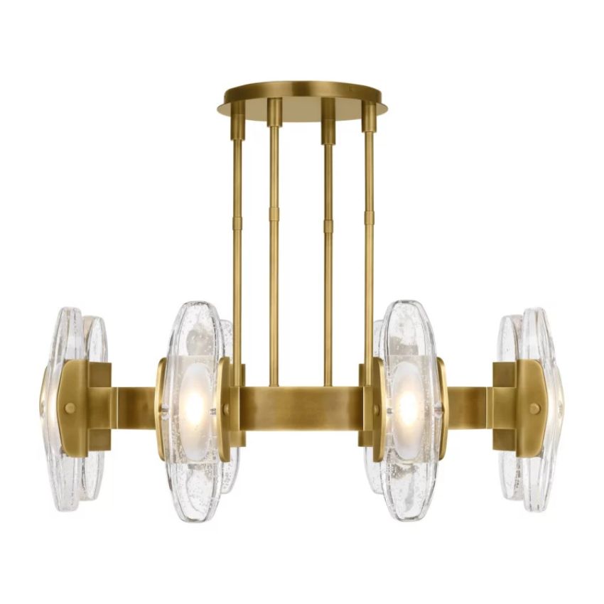 Charme Round Chandelier 40"-Chandelier-Jecanoli