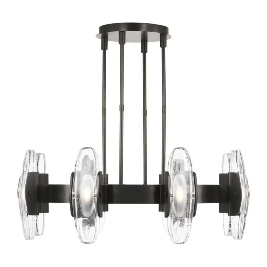 Charme Round Chandelier 40"-Chandelier-Jecanoli