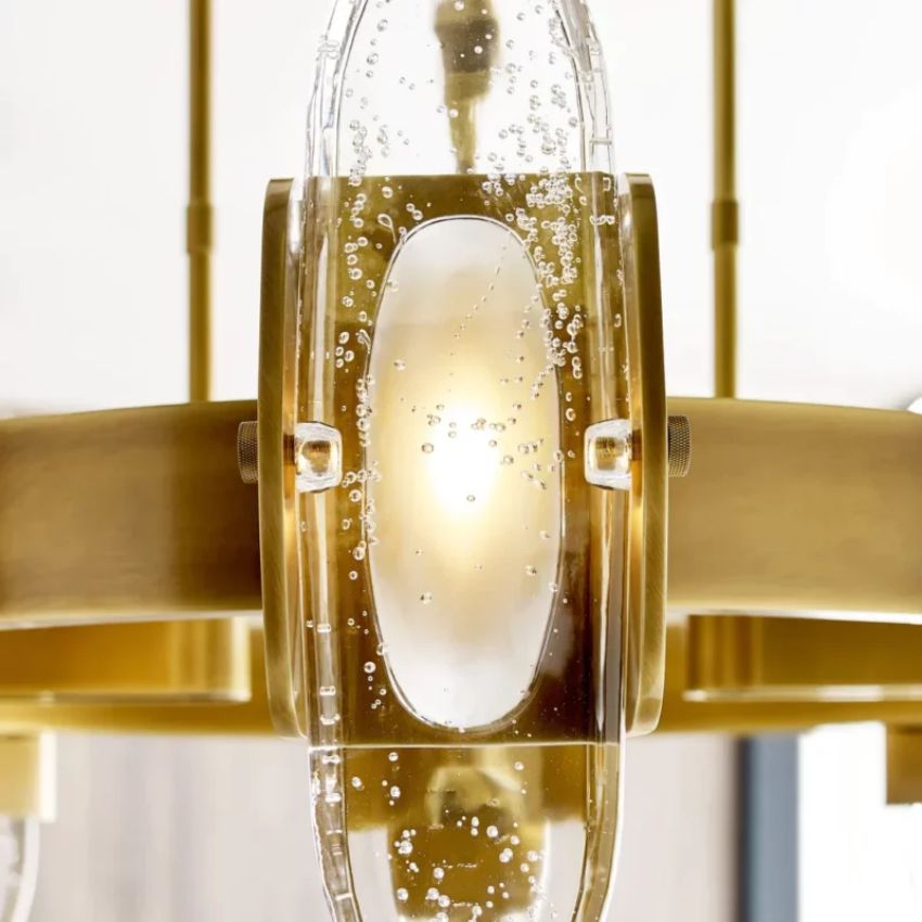 Charme Round Chandelier 15"-Chandelier-Jecanoli