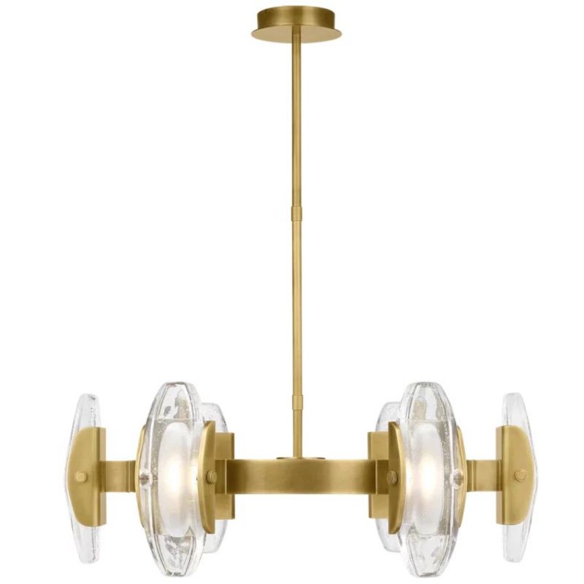 Charme Round Chandelier 30"-Chandelier-Jecanoli