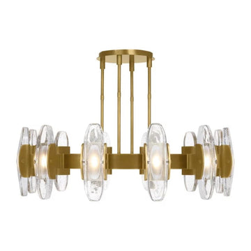 Charme Round Chandelier 47"-Chandelier-Jecanoli