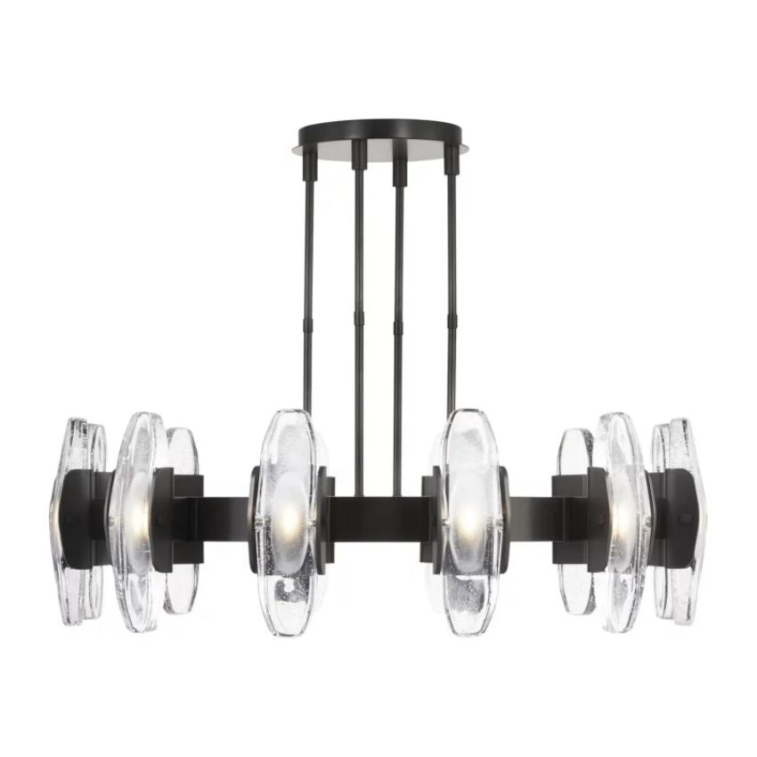 Charme Round Chandelier 47"-Chandelier-Jecanoli