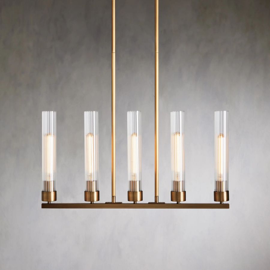Cade Linear Chandelier-Chandelier-Jecanoli