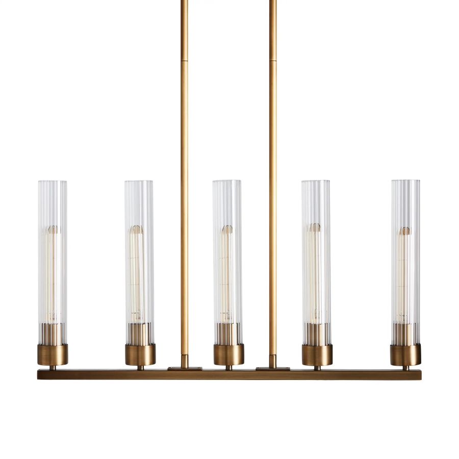 Cade Linear Chandelier-Chandelier-Jecanoli