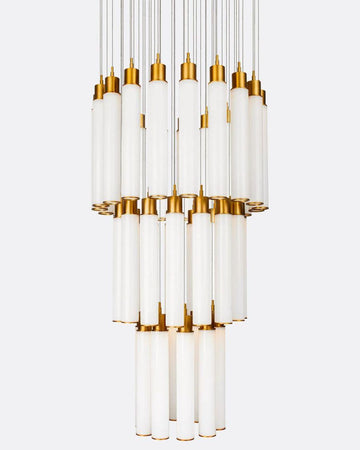 Candle 3-Tiered Round Chandelier-Chandelier-Jecanoli
