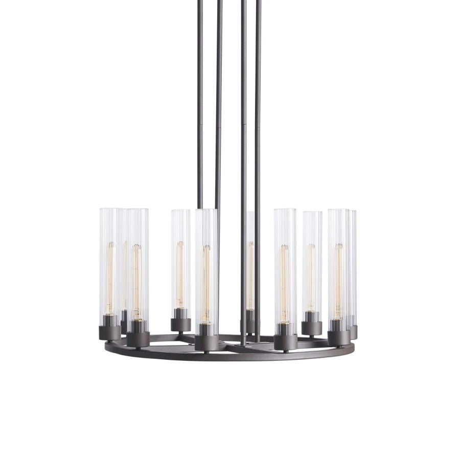 Cade Round Chandelier-Chandelier-Jecanoli