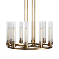 Cade Round Chandelier-Chandelier-Jecanoli