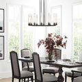 Cade Round Chandelier-Chandelier-Jecanoli