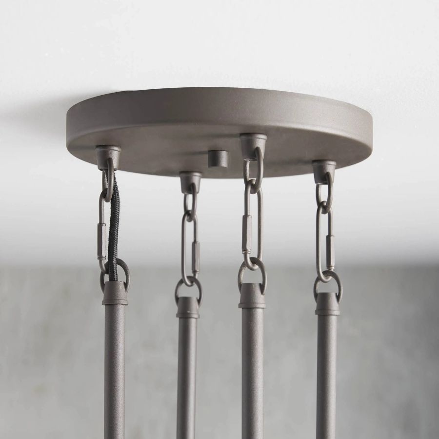 Cade Round Chandelier-Chandelier-Jecanoli