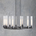 Cade Round Chandelier-Chandelier-Jecanoli