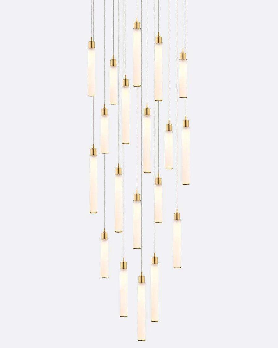 Candle Round Chandelier-Chandelier-Jecanoli