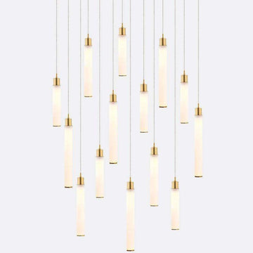 Candle Rectangle Chandelier-Chandelier-Jecanoli