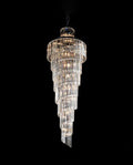 Long Spiral Crystal Chandelier for Staircase 39