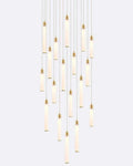 Candle Square Chandelier-Chandelier-Jecanoli