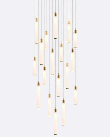 Candle Square Chandelier-Chandelier-Jecanoli