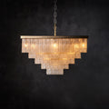 Claire Square Chandelier-Chandelier-Jecanoli