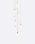 Candle Small Round Chandelier-Chandelier-Jecanoli