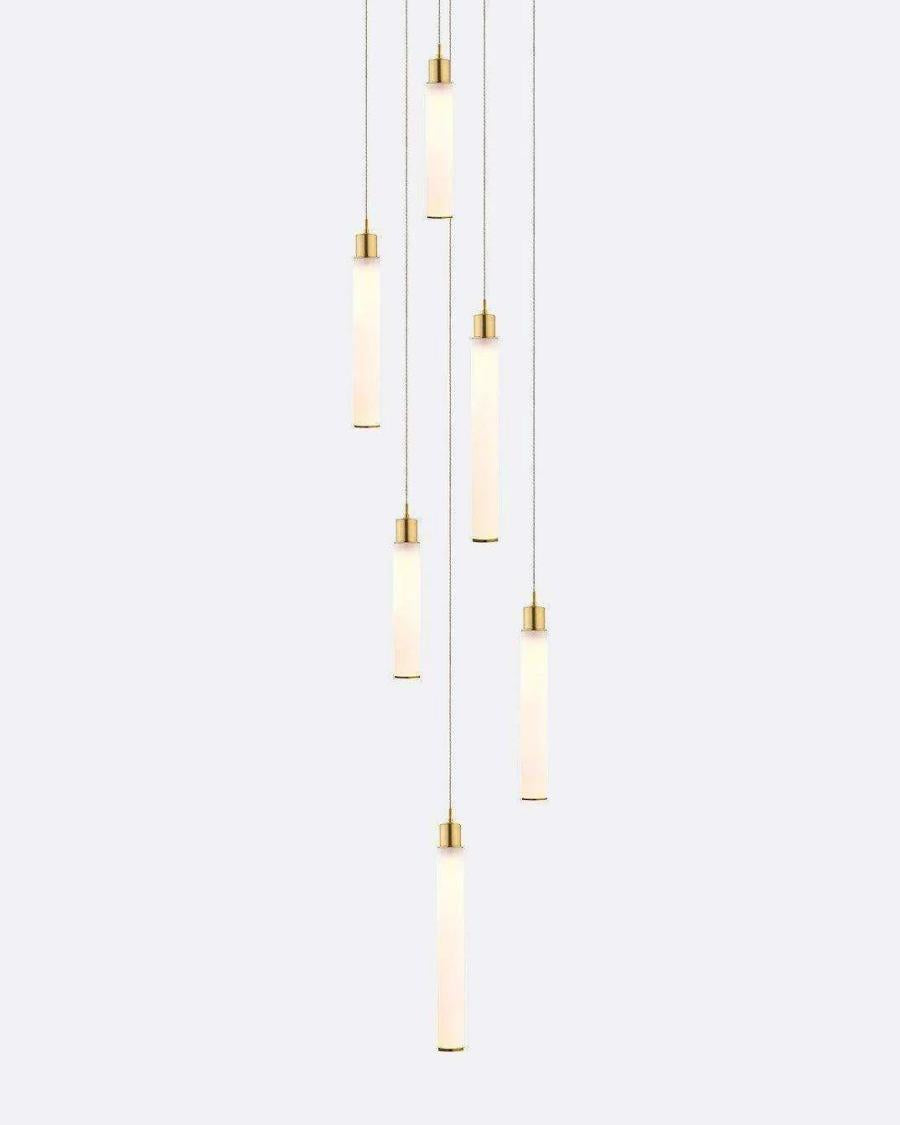 Candle Small Round Chandelier-Chandelier-Jecanoli