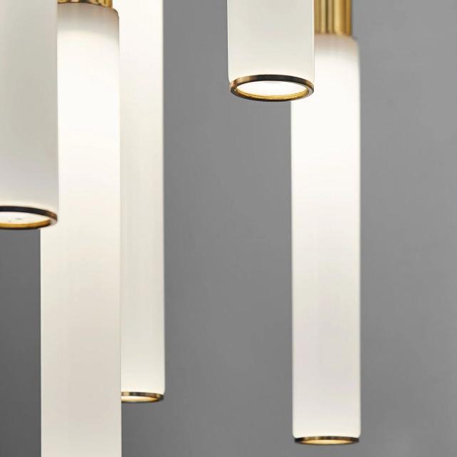 Candle Small Round Chandelier-Chandelier-Jecanoli