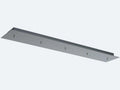 Candle Small Rectangle Chandelier-Chandelier-Jecanoli