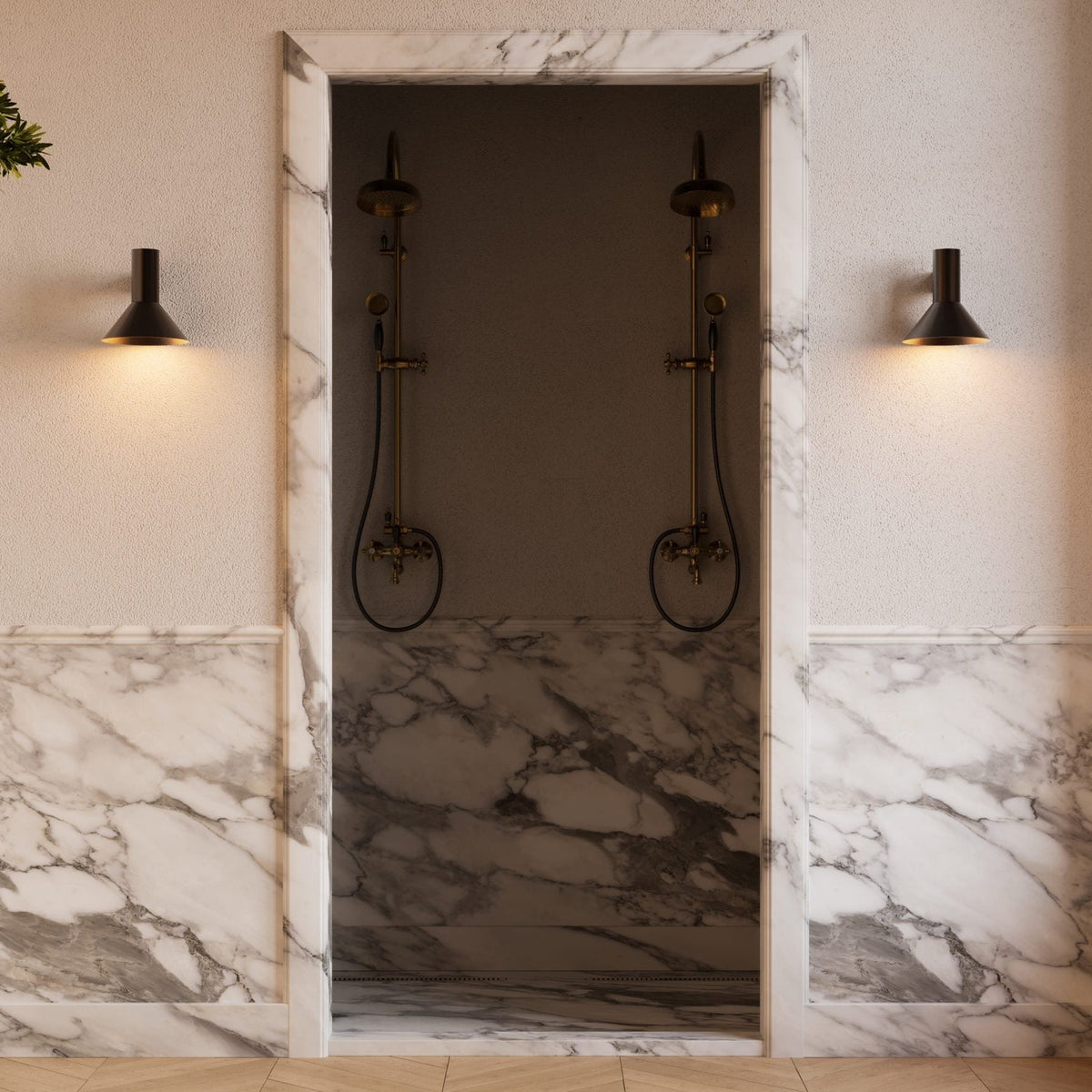 Torres Alabaster Wall lamp-Wall Sconces-Jecanoli