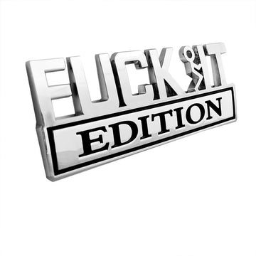 Chrome Buick Edition Emblem Badge