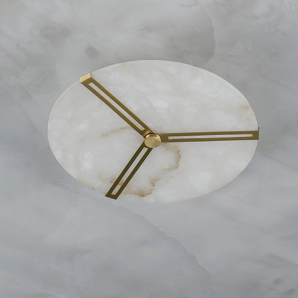 Clocks Alabaster Ceiling Light - Vakkerlight