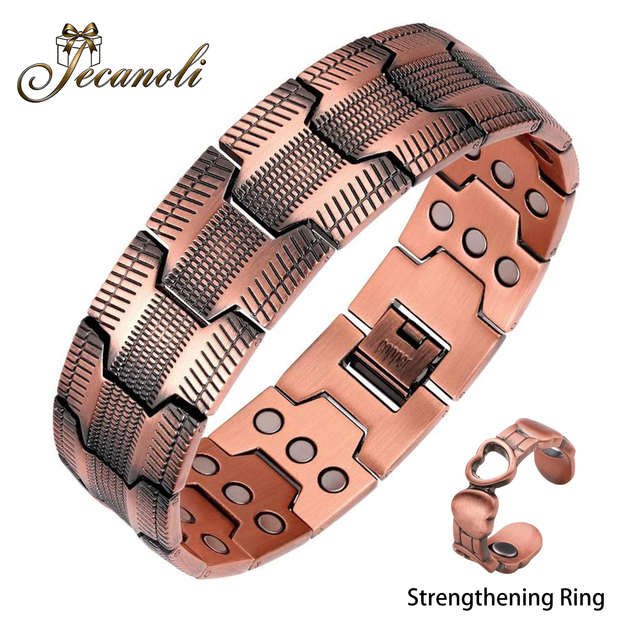 Copper Magnetic Therapy Bracelet for Men