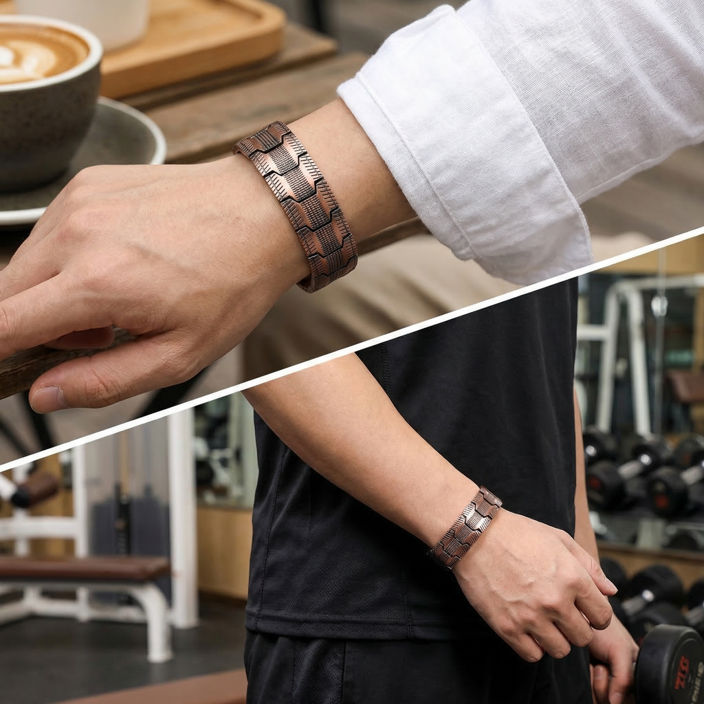 Copper Magnetic Therapy Bracelet for Men