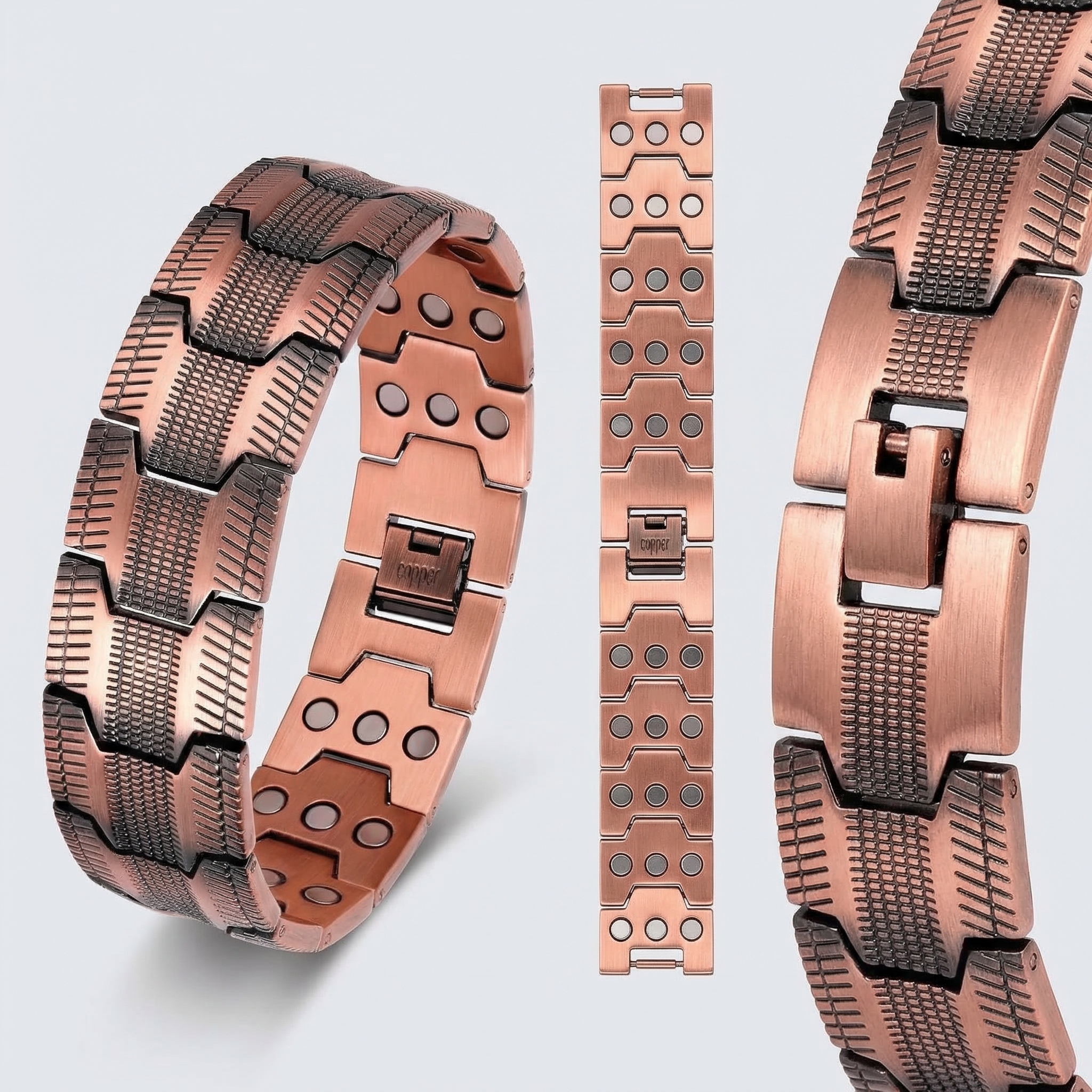 Copper Magnetic Therapy Bracelet for Men