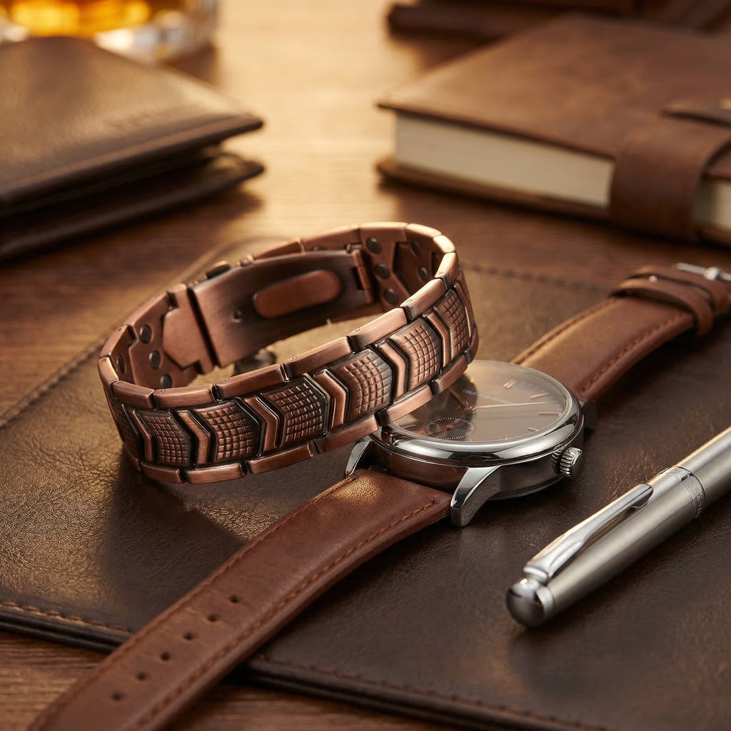 Copper Magnetic Energy Bracelet for Men